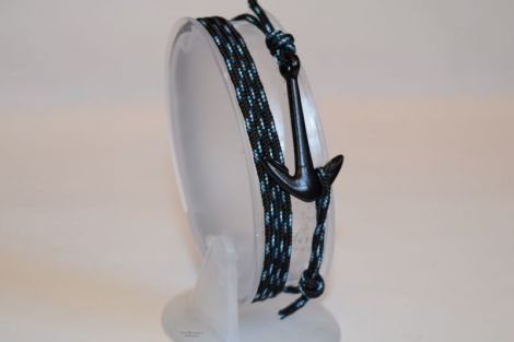 Bratara nautica din paracord cu ancora - model 1