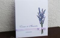 Invitatie de nunta "Lavanda"