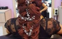 Agrafe Flori frosted