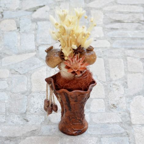 Aranjament vaza ceramica