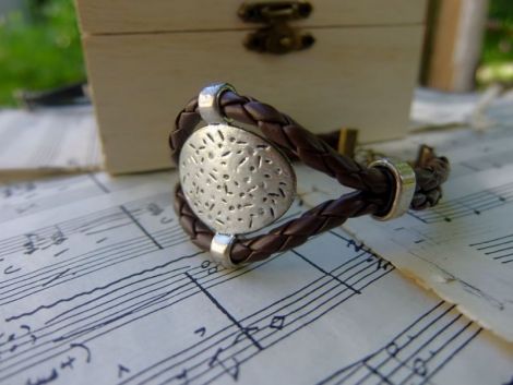 Bratara Piele - Unisex - Handmade