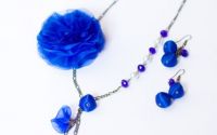 Colier "Indigo Capriccio"