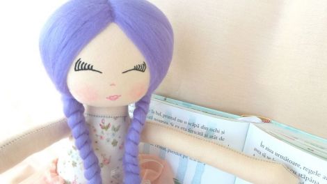 Papusa handmade Strop De Magie par violet
