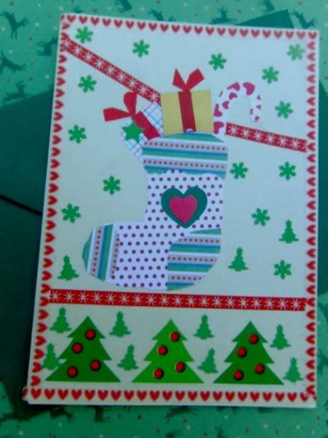 Christmas in the Heart-Felicitare Craciun Handmade