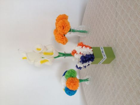 Aranjament floral cu flori cale