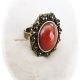 inel cu cabochon de carneol