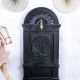 CISMEA  NEAGRA  DE PERETE  DIN METAL