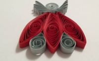 Quilling Decoratiune brad- ingeras