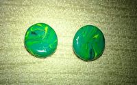 Cercei multicolor fimo - 1