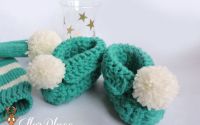 Set pentru bebelusi handmade "Primul meu Craciun"