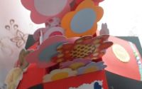 Felicitare flori 3D