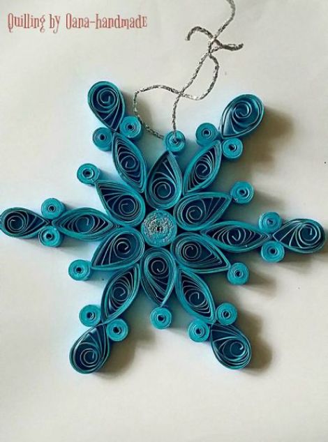 Ornament brad- Fulg de nea
