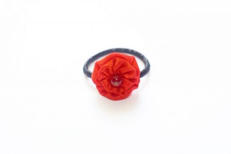 Elastic par "Red Flower"