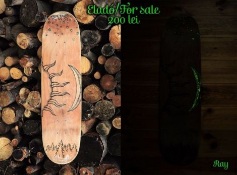 Arta pe skateboard