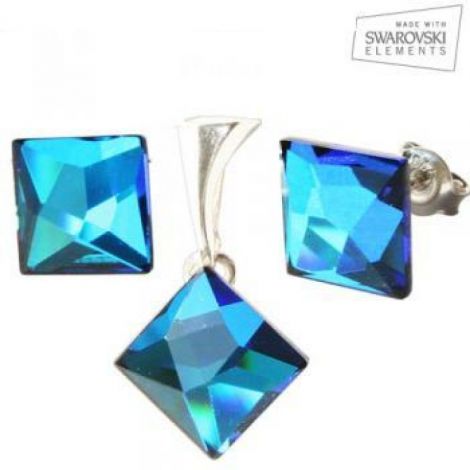 Set argint with SwarovskiElements