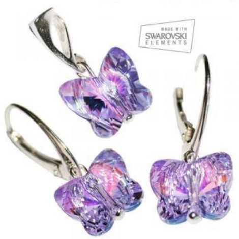Set argint with SwarovskiElements