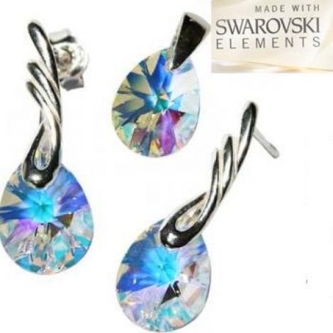 set argint whit SWAROVSKI  Elements