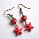 Cercei howlite roz 