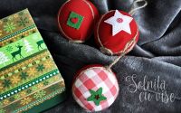 Globuri de Craciun handmade