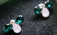 Cercei EMERALD ROSE