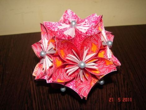 Kusudama Morning Glory