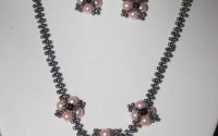 set colier si cerecei handmade