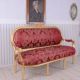 SOFA MADAME POMPADOUR DIN LEMN MASIV AURIU 