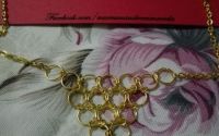 Colier Gold Circles