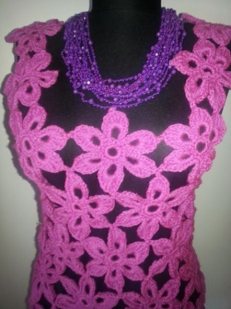 Bluza frumoasa crosetata! Handmade! Produs Unicat!