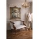 SOFA EMPIRE DIN LEMN MAHON CU CAPETE DE LEBADA 