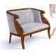 SOFA EMPIRE DIN LEMN MAHON CU CAPETE DE LEBADA 