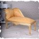 SOFA DIN LEMN MASIV AURIU CU TAPITERIE AURIU