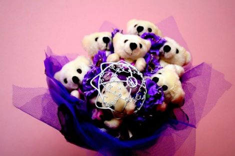 buchet ursi plus