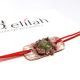 Bratara martisor cu peridot si cupru