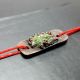 Bratara martisor cu diopsid de crom si cupru