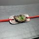 Bratara martisor cu diopsid de crom si cupru