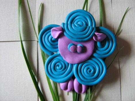 Brosa Blue Violet Sheep