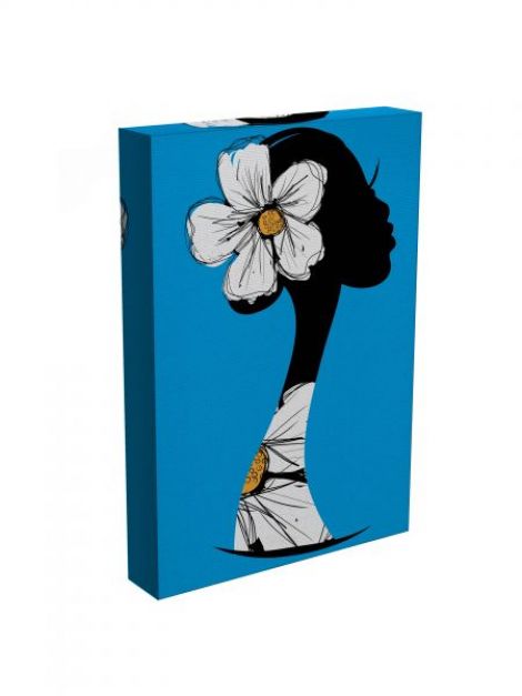 Tablou canvas The flower Girl 60x90cm