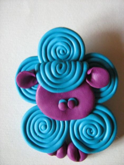 Brosa Violet Blue Sheep