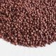 Margele de nisip maron mate 3mmptr 50 grame