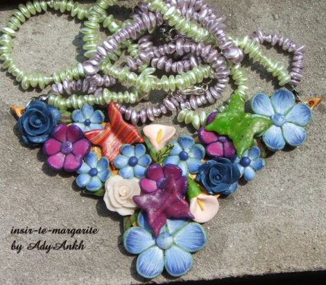 Flowers and butterflies