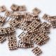 Distantier cupru antichizat 7x7x2mm