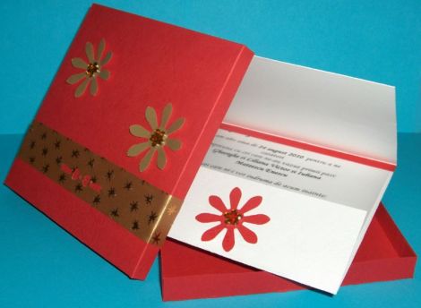 Invitatie nunta cutiuta