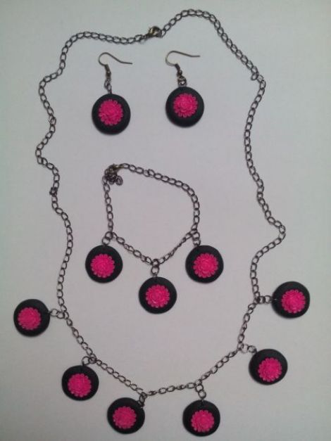 Set colier + cercei +bratara
