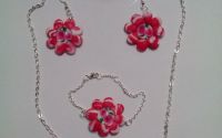 Set colier + cercei + bratara + inel