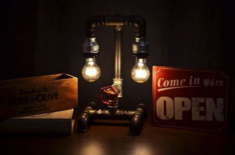 Lampa vintage industrial Khalifa