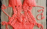 Costum de Baie sau Body crosetat manual