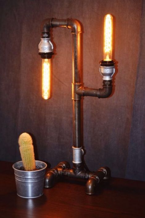 Lampa vintage industrial Kross