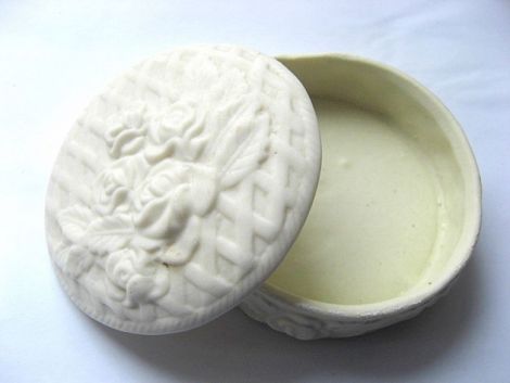 caseta bijuterii portelan 