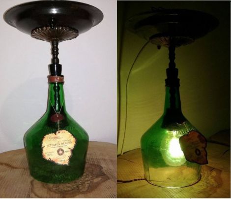 Lustra Vintage verde 